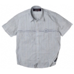 Mens Madingley Shirt Sky Stripe