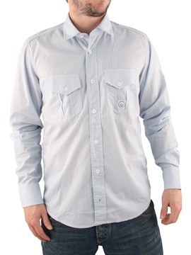 Sky Blue Spencer Long Sleeved Shirt