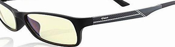 Duco Full Rim Ergonomic Advanced Video Computer Glasses Inner Transparent Arms 223