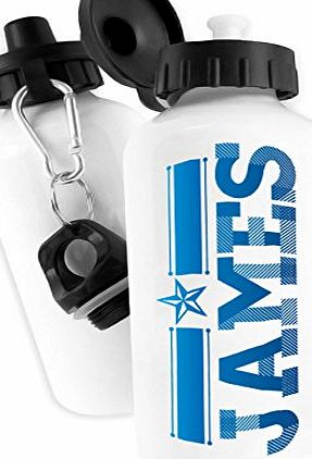 Duke Gifts Personalised Water bottle BOYS Name School Sports Gift Idea Aluminium 500ml #3