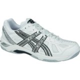 Asics Gel Game 2 Tennis Shoes (White/Silver UK 11.5)