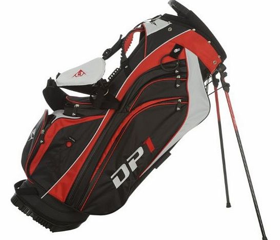 Dunlop DP1 Golf Stand Bag 3 Point Stand Cool Pocket Club Divider Glove Holder