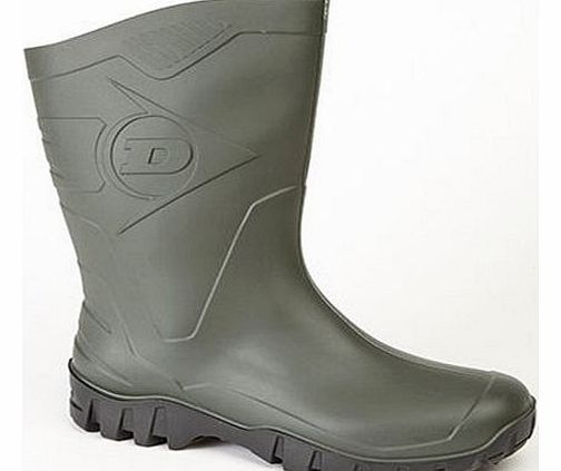 Dunlop LADIES GREEN DUNLOP WELLINGTON BOOTS WELLIES WIDE CALF UK6