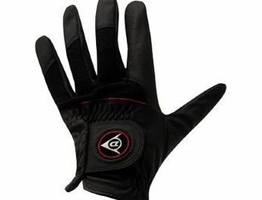 Dunlop Left Handed Tour All Weather Golf Glove Black Med/Lge