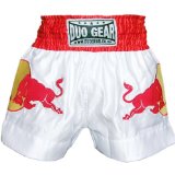 DUO GEAR M DUO * REDBULL * Muay Thai Kickboxing Boxing Shorts