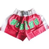 DUO GEAR M RED DUO * CH7 * Muay Thai Kickboxing Boxing Shorts