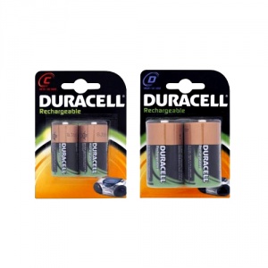 Rechargeable 2200mAh D - 2 Pack +