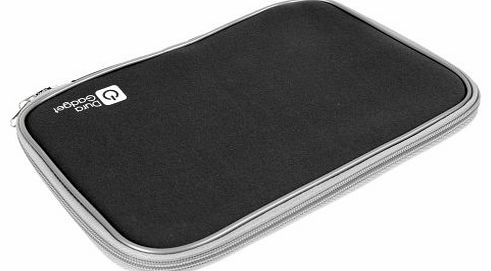 DURAGADGET Hardwearing & Shock Proof Black Neoprene DVD Case For Sony, BDP-S1100 Blu-ray Disc Player