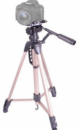 Traveller Mini Pro Tripod For Canon EOS 7D, 650D / Rebel T4i, 1100D / Kiss X50 / Rebel T3, 600D, 60D & 550D, By DURAGADGET