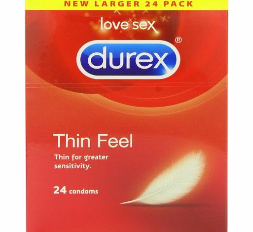 Durex Thin Feel Condoms - Pack of 24