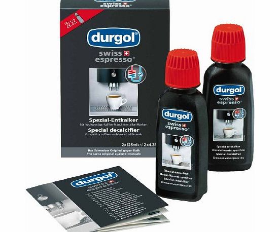 Durgol  Swiss Espresso Coffee Machine Descaler