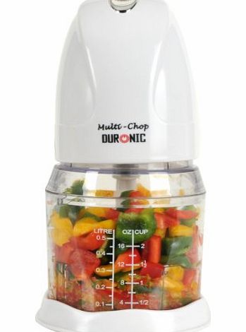 Duronic CH260 Compact White Multi Mini Food Chopper