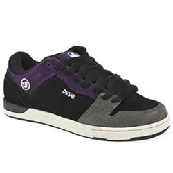 Dvs Male Rikers Ho Suede Upper in Black and Purple