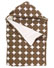 Dwell Baby Dwellstudio Hooded Towel Chocolate Dots