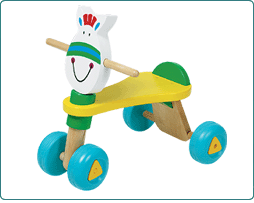 Early Years WOODEN ZEBRA TRIKE