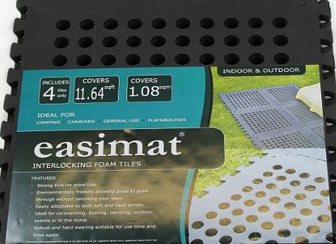 Easimat Caravan Awning non slip tiles x 24 mats (21006)