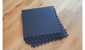 Easimat Interlocking Gym Garage Anti Fatigue Flooring Play Mats 16sqft D- Easimat Branded