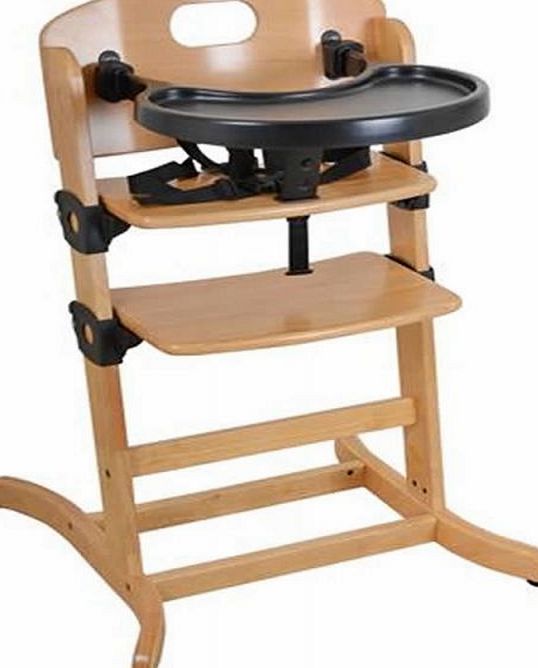 East Coast Contour Multi Height Highchair-Natural