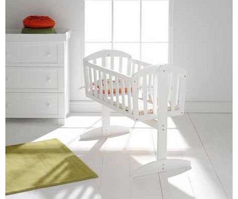 East Coast Nursery East Coast Vienna Swinging Crib - White