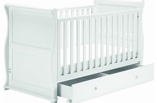 East Coast Nursery Ltd East Coast Nursery Alaska Sleigh Cotbed (White)