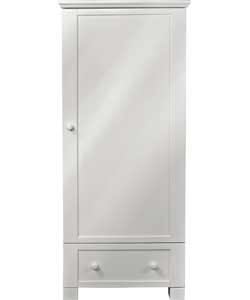 Single Wardrobe White