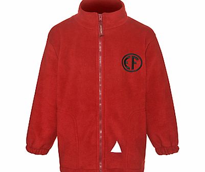 East Fulton Primary School Unisex Fleece, Red