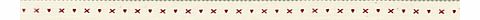 East of India Hearts and Kisses Ribbon 3m