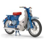 Ebbro 1:10 Scale Honda Supercub Blue Diecast Model