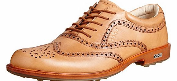 ECCO  2013 Mens Tour Hybrid Golf Shoes - Lion/Burnt Ochre - UK 8-8.5 EU 42