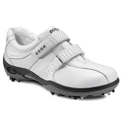 Ecco Golf Ecco Casual Pitch 2 Strap Ladies Golf Shoe White