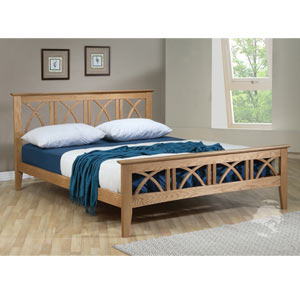 The Meadow 5FT Kingsize Wooden Bedstead.