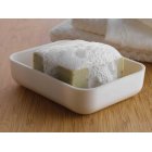 White Soap Dish