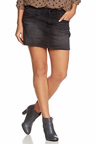 edc by Esprit  Womens Skirt - Black - Schwarz (C BLACK DENIM 989) - 16