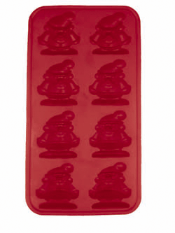 Ice Cube Tray - Santa (200 X 110 X 30Mm)