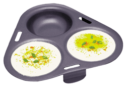 Non Stick Triple Egg Poacher