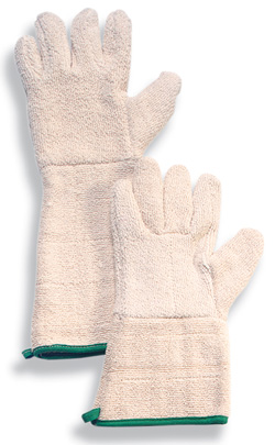 Eddingtons Professional Terry Cotton Long Cooks Glove  45cm