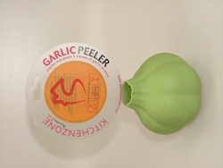 Silicone Garlic Peeler Lime Green