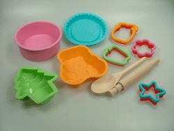 Silicone Kids Baking Set