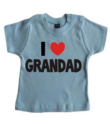 I LOVE GRANDAD T-SHIRT