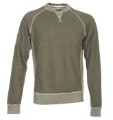 Army Green Heather Sweatshirt