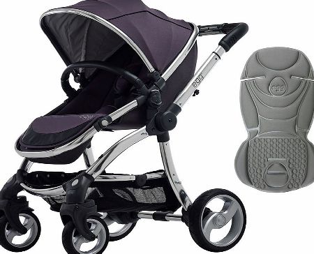 egg Stroller Mirror/Storm Grey With Steel Grey