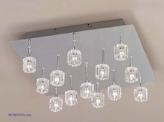 Capri 2 Ceiling Light - 13 lamp