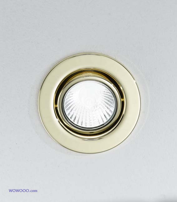 Einbauspot GU10 Recessed Spot Light- 3x brass