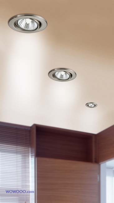 Einbauspot GU10 Recessed Spot Light- 3x burnished