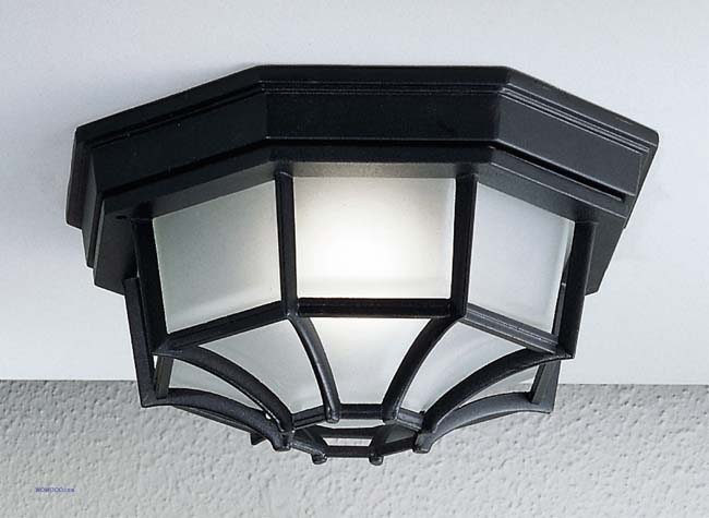 Laterna 7 black ceiling light