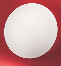 Eglo Lighting Ella Modern Round Grey Metal And Glass Ceiling Light