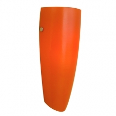 Naro Orange Glass Wall Light