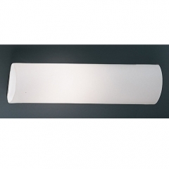 Eglo Lighting Zola Modern White Glass Wall Light Small