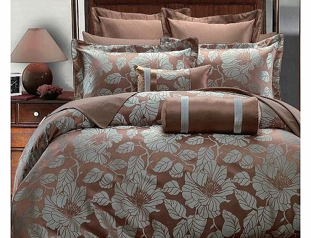 Amanda 7Pc Queen Size Duvet Cover Set.