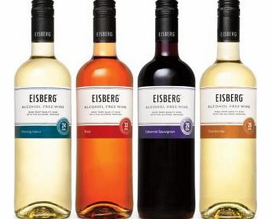 Eisberg Alcohol Free Wine Set 2001 75 cl (Case of 4)